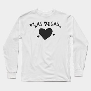 Las Vegas Love Shirt Long Sleeve T-Shirt